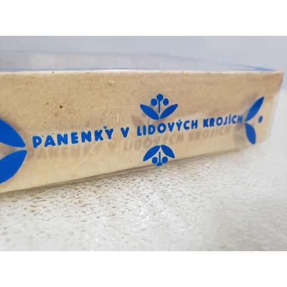 NEW 1986 Lidova Tvorba‎ Czech Miniature Doll Set Russian Rubber Dolls Vintage - Picture 5 of 7